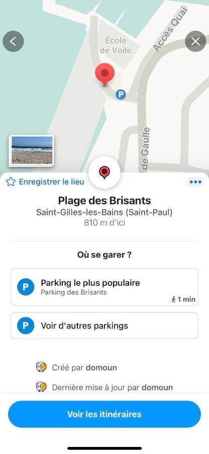 Prana Lodge Saint Gilles Les Bains 800 M De La Plage Exterior photo